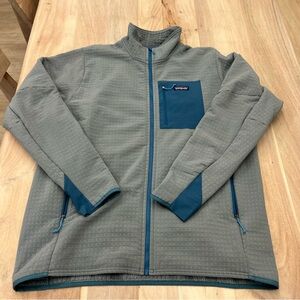 Patagonia R2 TechFace Full Zip Jacket Plume Grey Men’s XL
